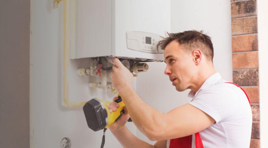 Local tankless water heater installation in Shutesbury, MA